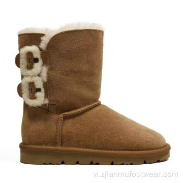 Velcro Fluffy Classic Mid Boots